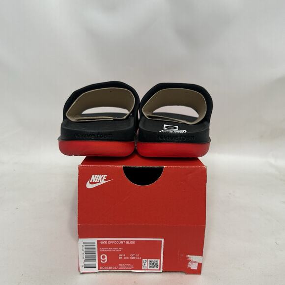 Nike Offcourt Slide “Black/Chile Red” Sandals
